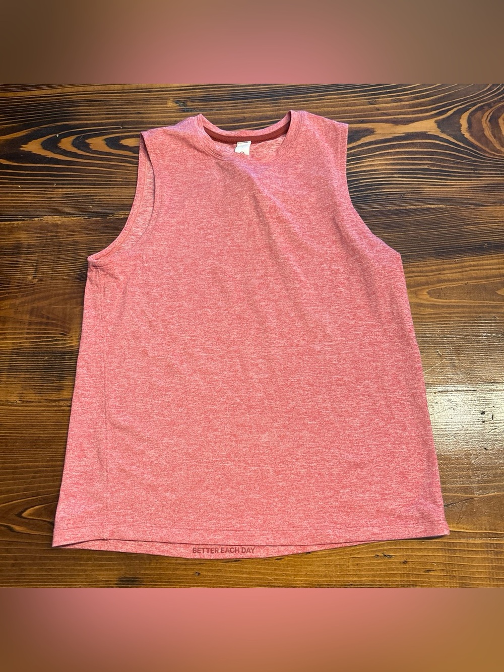 lululemon athletica Heathered Rose Tank Top